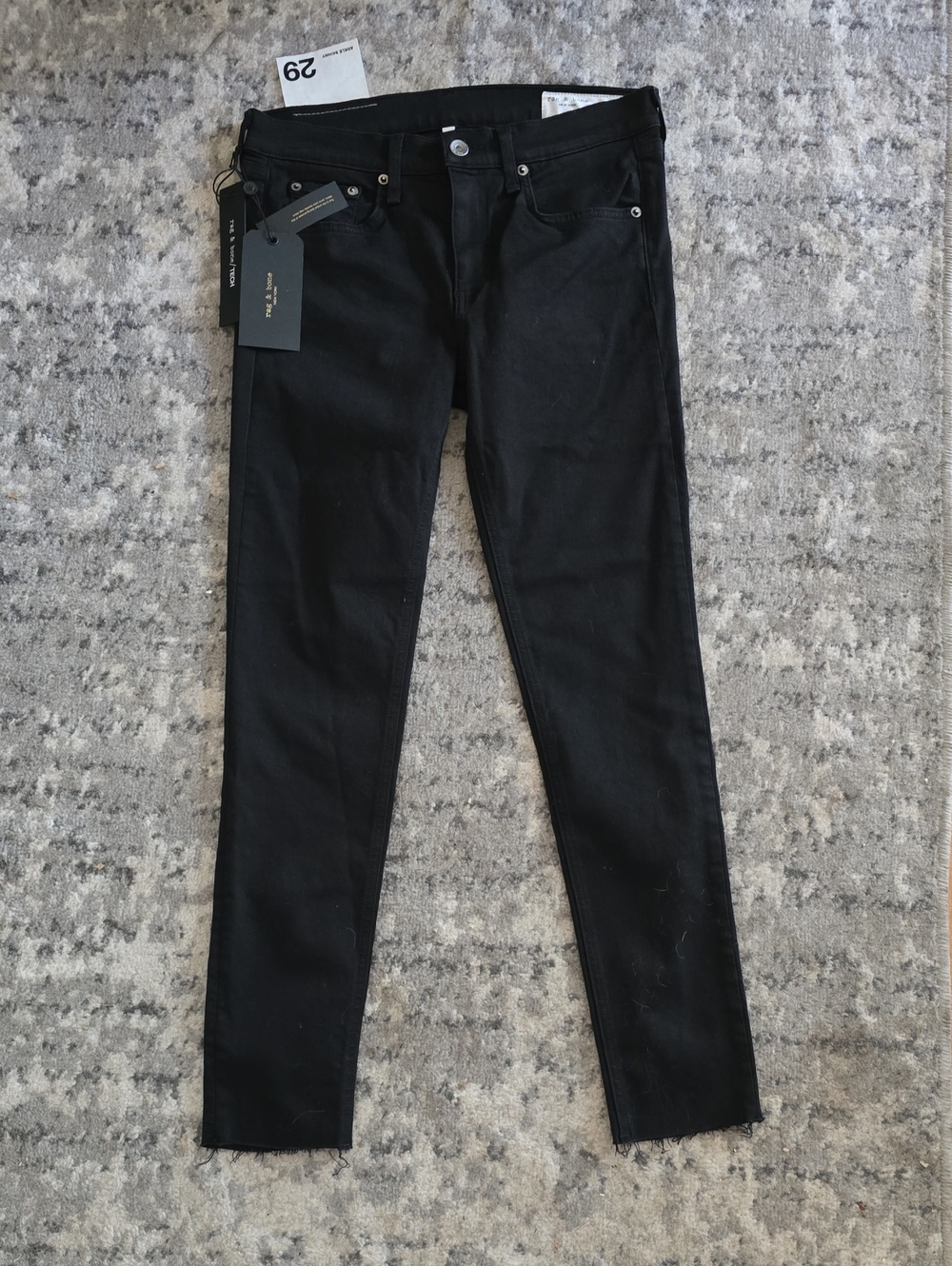 rag & bone Women's Skinny Jeans - Black